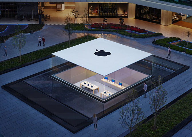 Самые красивые в мире магазины Apple (11 фото)