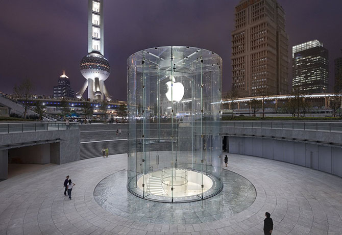 Самые красивые в мире магазины Apple (11 фото)