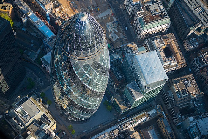 Лондон с высоты (17 фото)