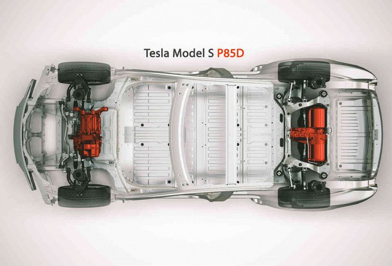  Tesla Model S P85D 2015  (6 )