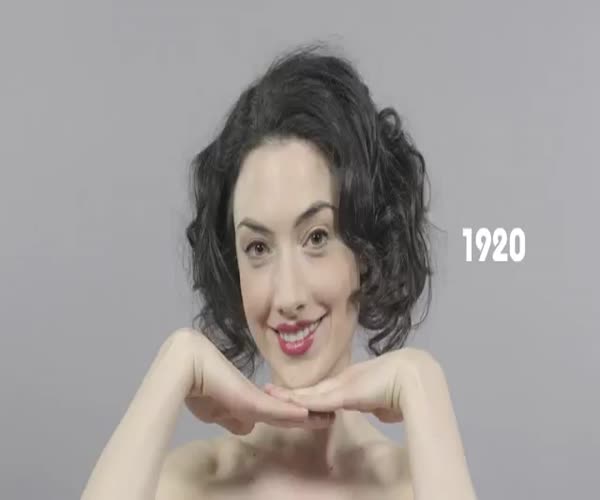Идеалы красоты минувшего столетия (видео под катом)