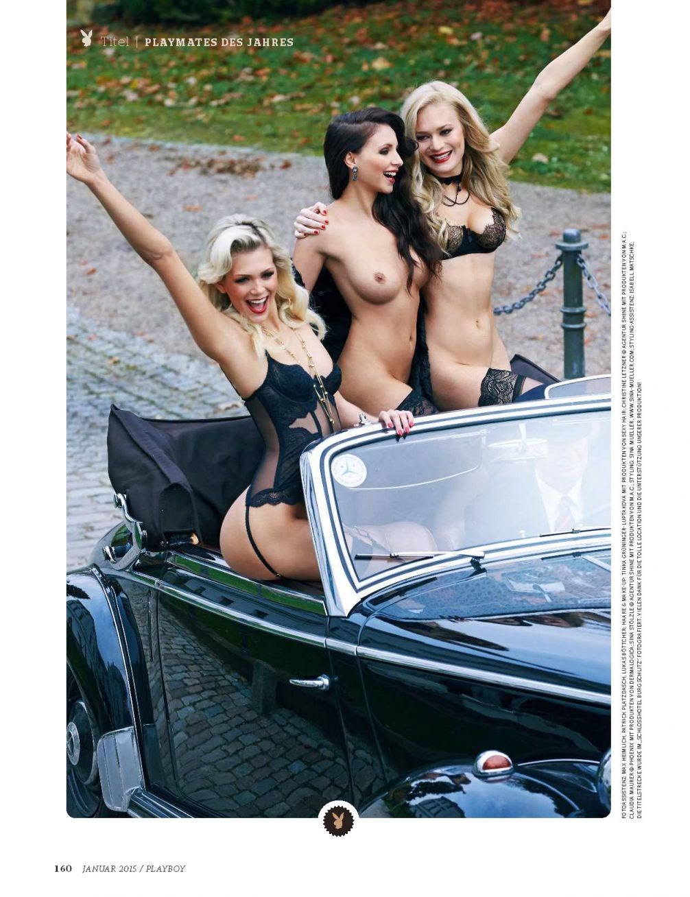 Zum Ball Der Sinne Playboy January 2015 (8 )