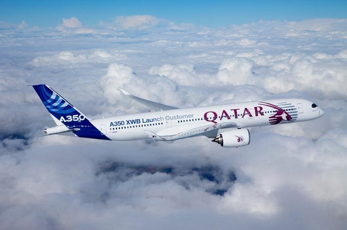 Интерьер нового A350 Qatar Airways (6 фото)
