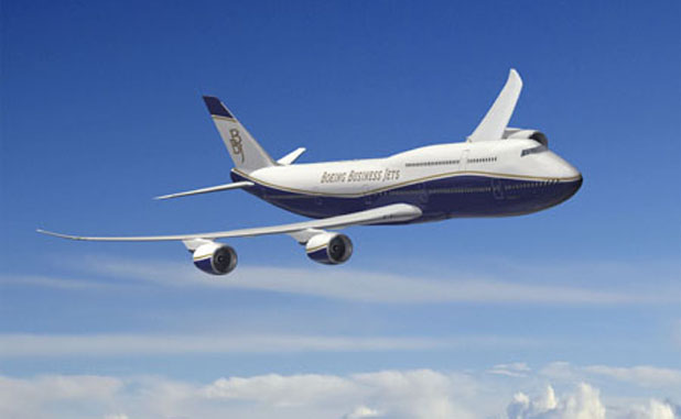 Boeing 747-8 VIP (7 фото + видео)