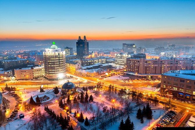 Зима в Новосибирске. 2015 (42 фото)