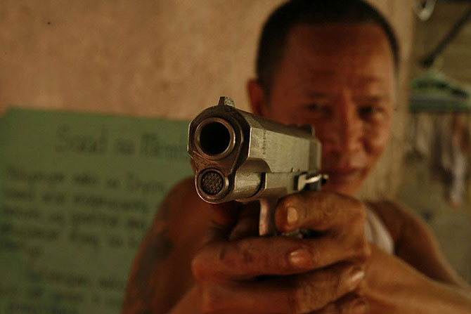 Как на Филиппинах делают оружие (27 фото + 2 видео)