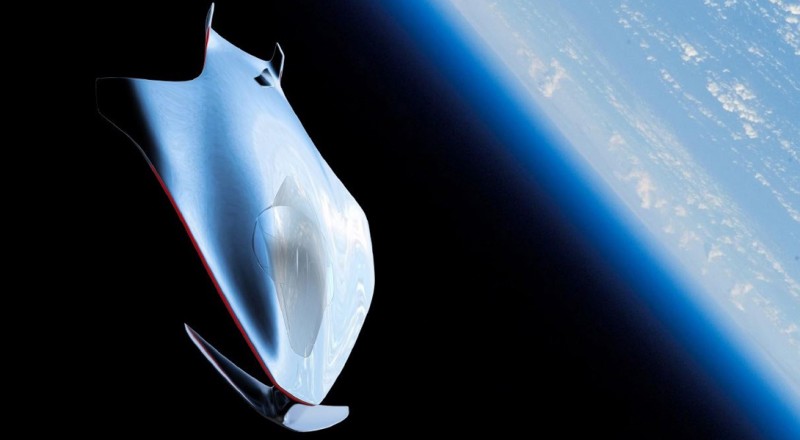 Космический корабль от Ferrari (8 фото)