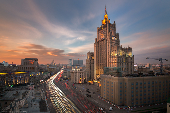Москва c крыш (10 фото)