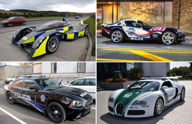 Лучшие полицейские машины мира (18 фото)
