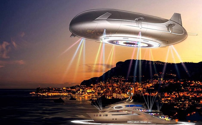 Роскошное воздушное судно будущего Halo с открытой террасой за 330 миллионов долларов (2 фото)