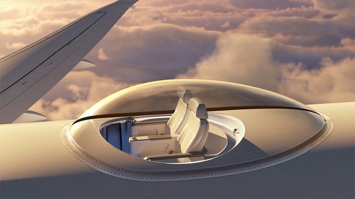 Небесная палуба: новая опция для авиапассажиров первого класса (фото + видео)
