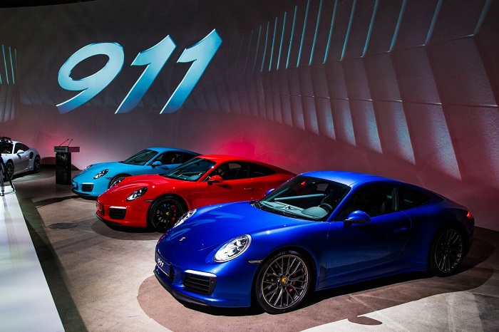 Презентация нового Porsche 911 Carrera (14 фото)