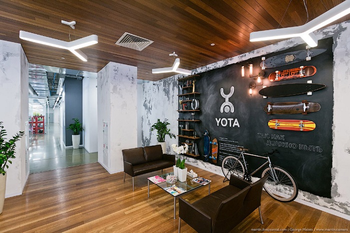 Необычный офис Yota (29 фото)