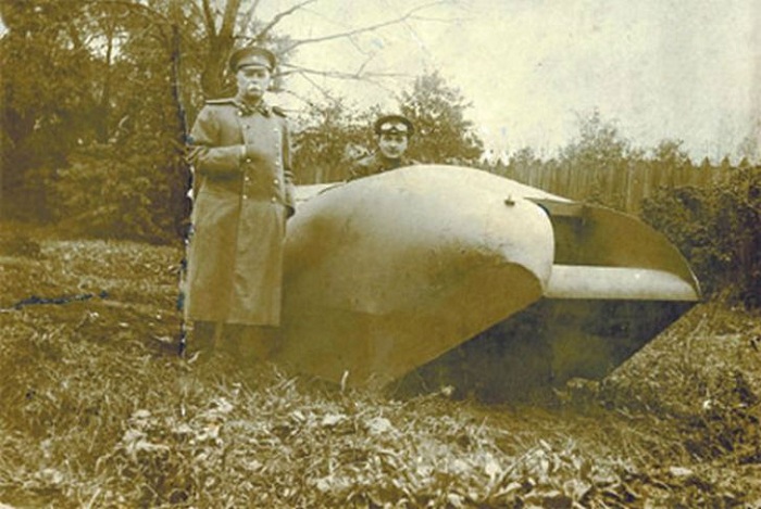 Как выглядел первый русский танк «Вездеход» (5 фото)
