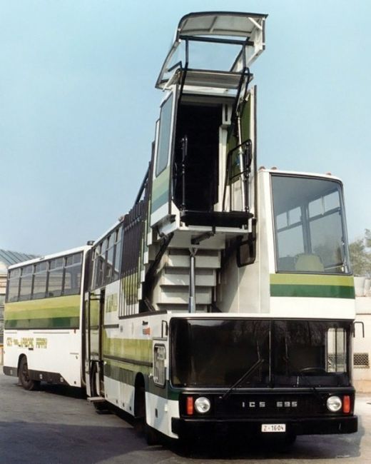 Ikarus 695 - уникальный автобус, который так и не пошел в серию (9 фото)