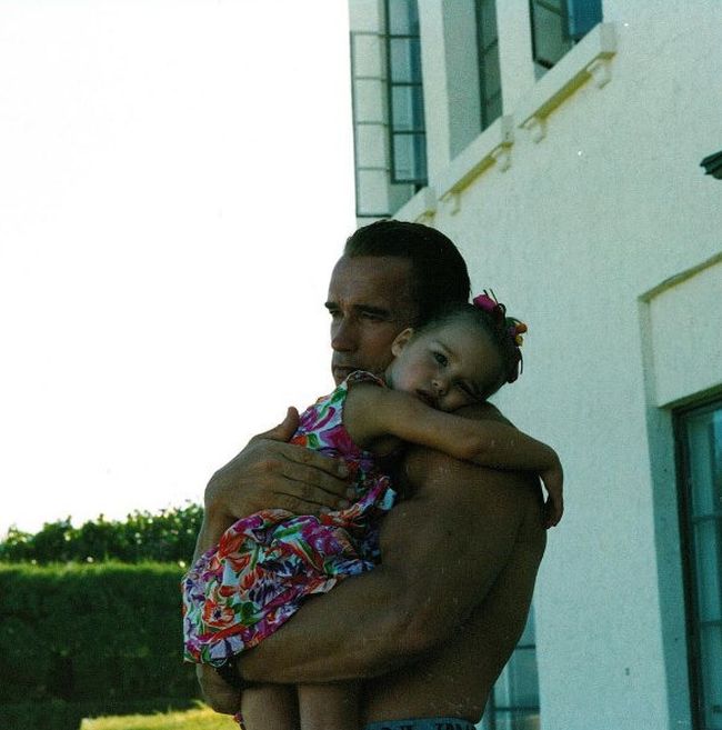 Арнольд Шварценеггер с дочерью Кристиной тогда и сейчас (фото под катом)