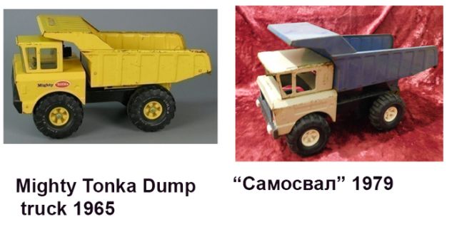 Популярные советские игрушки, оказавшиеся копией зарубежных оригиналов (13 картинок)